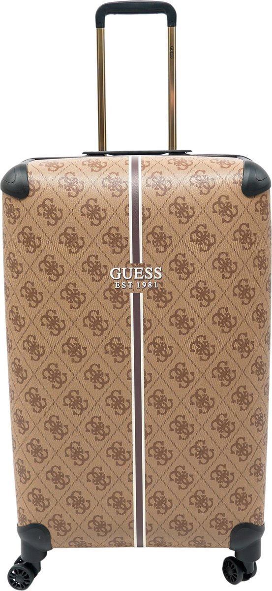 Guess / Trolley / Reiskoffer - 77 cm (Extra Large) - Kalisto - Bruin