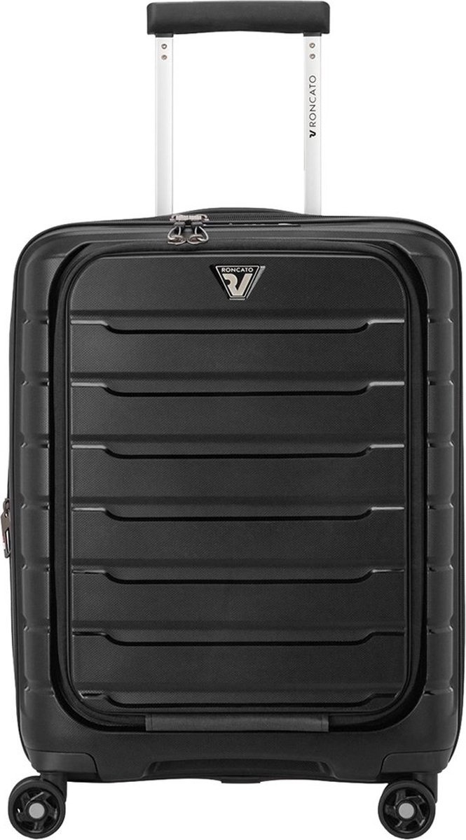 Roncato B-Flying Cabin Trolley 55 with Front Pocket nero