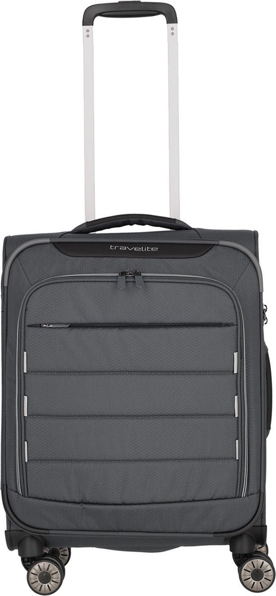 Travelite Handbagage zachte koffer / Trolley / Reiskoffer - Skaii - 55 cm - Grijs