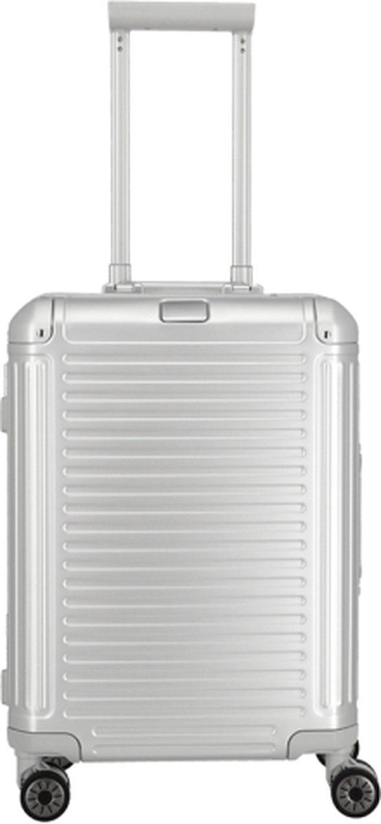 Travelite Handbagage koffer / Trolley / Reiskoffer - 55 x 39 x 22 cm - Next 2.0 - Zilver