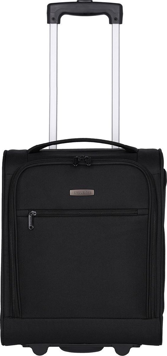 Travelite Underseater / Handbagage koffer / Trolley - 43 x 34 x 20 cm - Cabin - Zwart