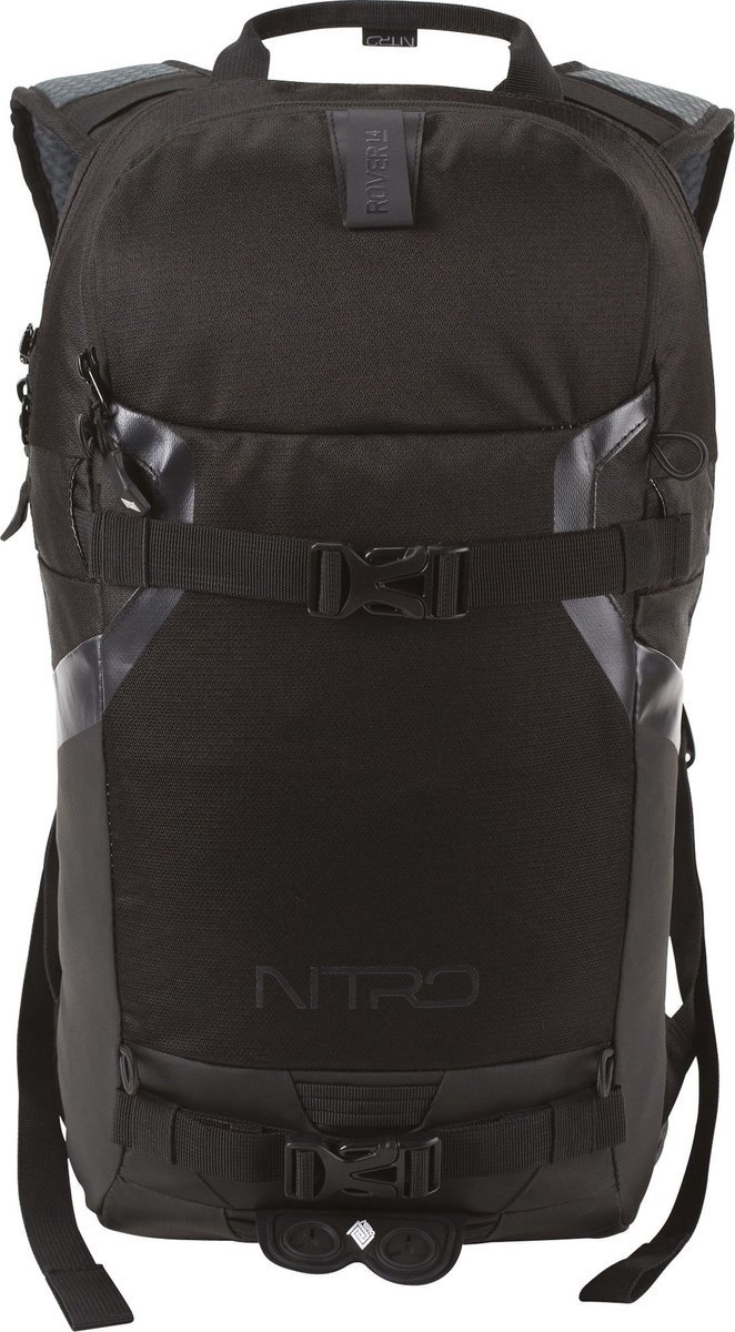 NITRO Toeristische rugzak Rugzak Rover 14 Backpack Black Out Zwart