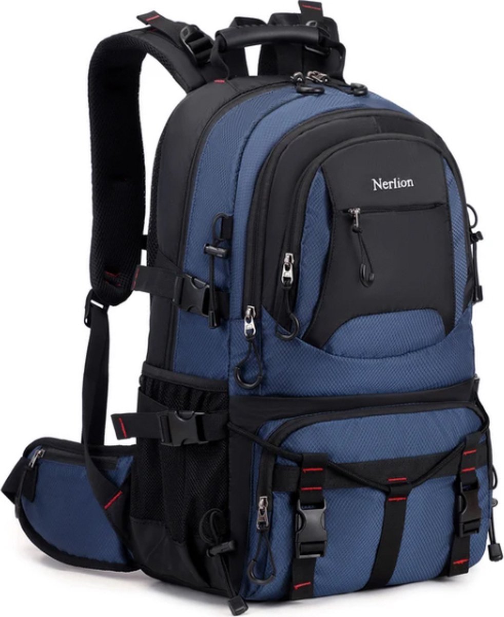 Nerlion 40L rugzak rugtas backpack wandelen outdoor hiking dagrugzak blauw