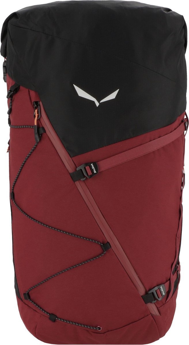 SALEWA Trekkingrugzak Rugzak Puez Backpack 32+5 W 32L Syrah / Black Out Wijnrood