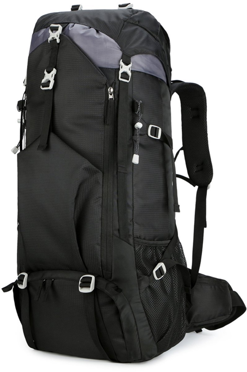 Aventury Backpacks - 70L - Backpack Organiser - Regenhoes - Laptoptas - Tas - Rugtas - Backpack - Rugzak - Backpack Dames en Heren - Outdoor - Zwart