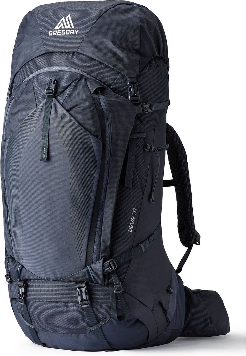 GREGORY Toeristische rugzak Rugzak Deva 70 Backpack Glacial Blue Donkerblauw