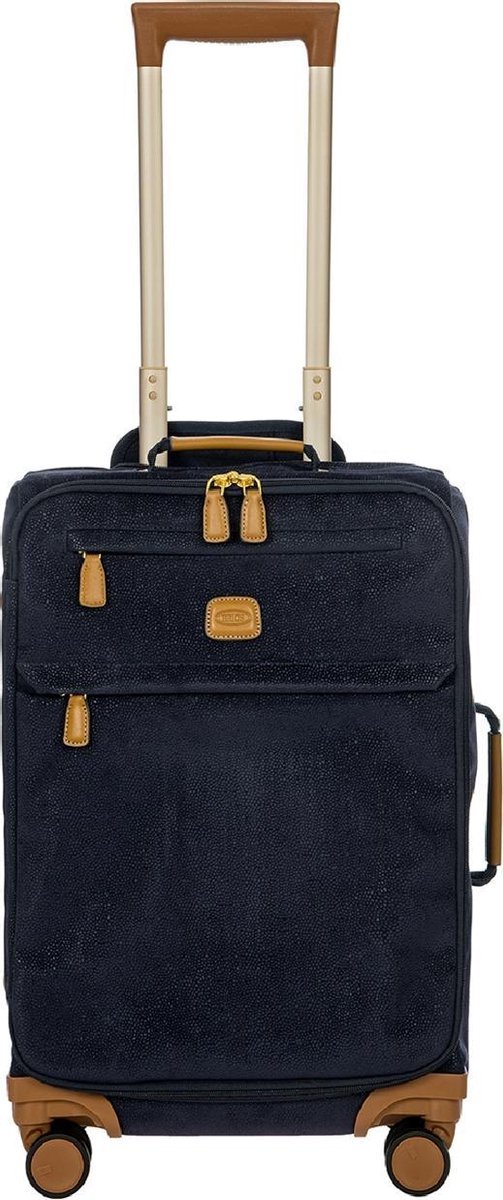 BRIC'S Life Cabin Trolley 55 cm / 40 L Blue Blauw