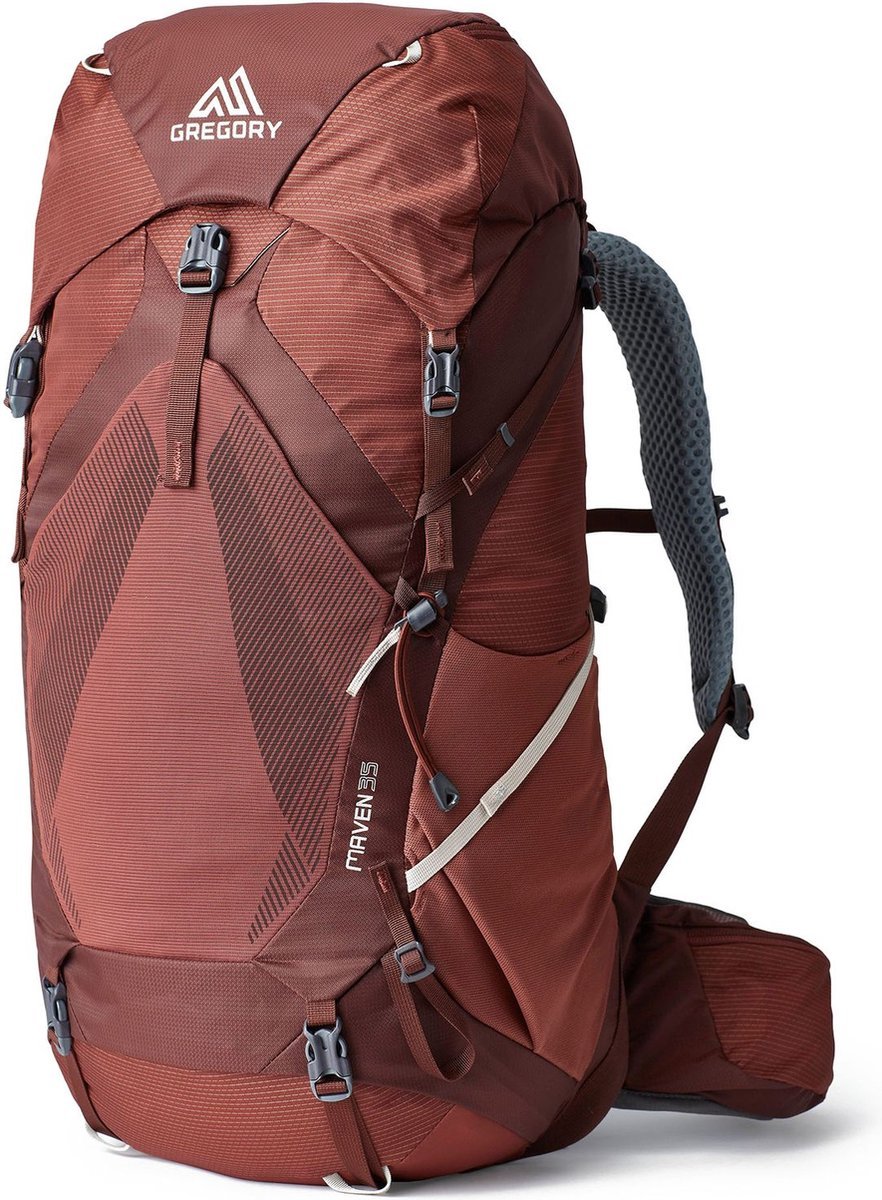 GREGORY Vrije tijd rugzak Rugzak Maven 35 Backpack Rosewood Red Wijnrood