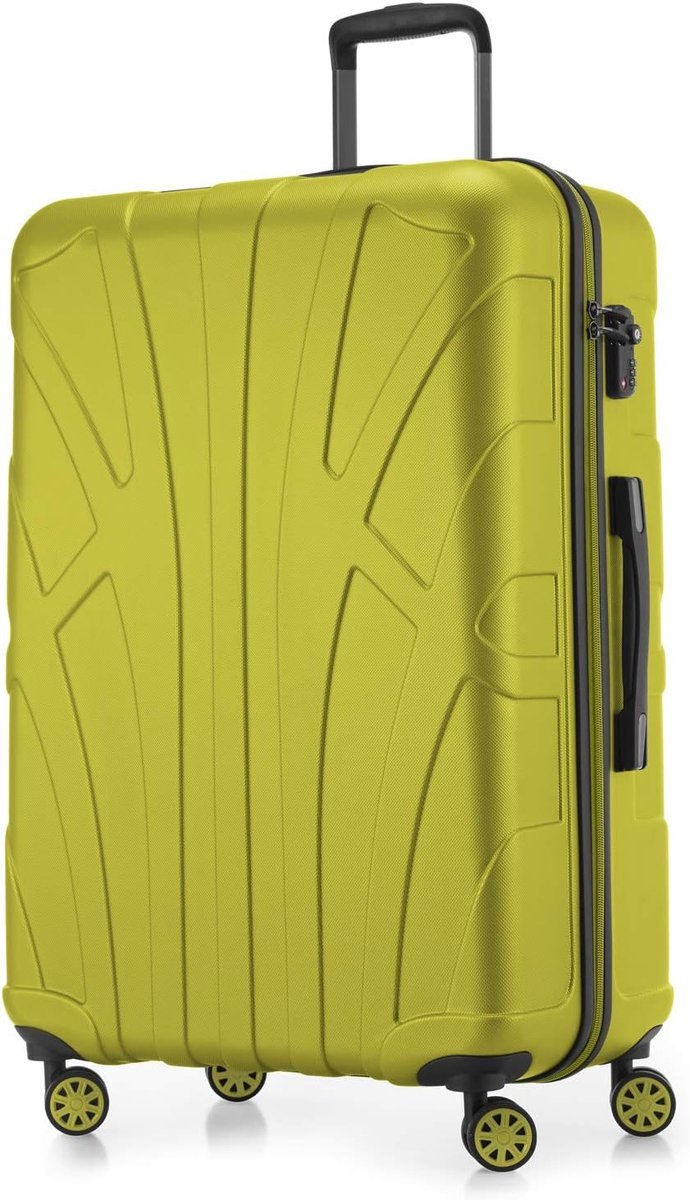 Reiskoffer 100 liter - Reiskoffer groot - Grote koffer - Trolley koffer - Harde koffer - Koffer met wieltjes - XL reiskoffer - Koffer op vakantie - Koffer met slot - Vliegtuig koffer - Koffer op reis