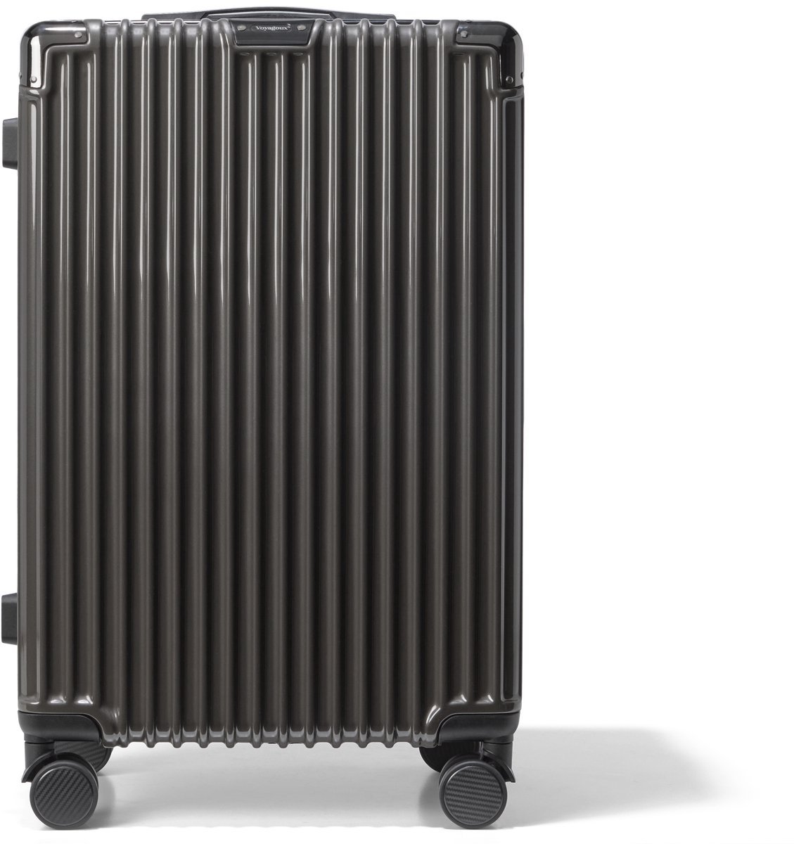 Voyagoux® - Reiskoffer Medium - 70L - Koffers - Trolley - Reiskoffer met wielen - Donkergrijs