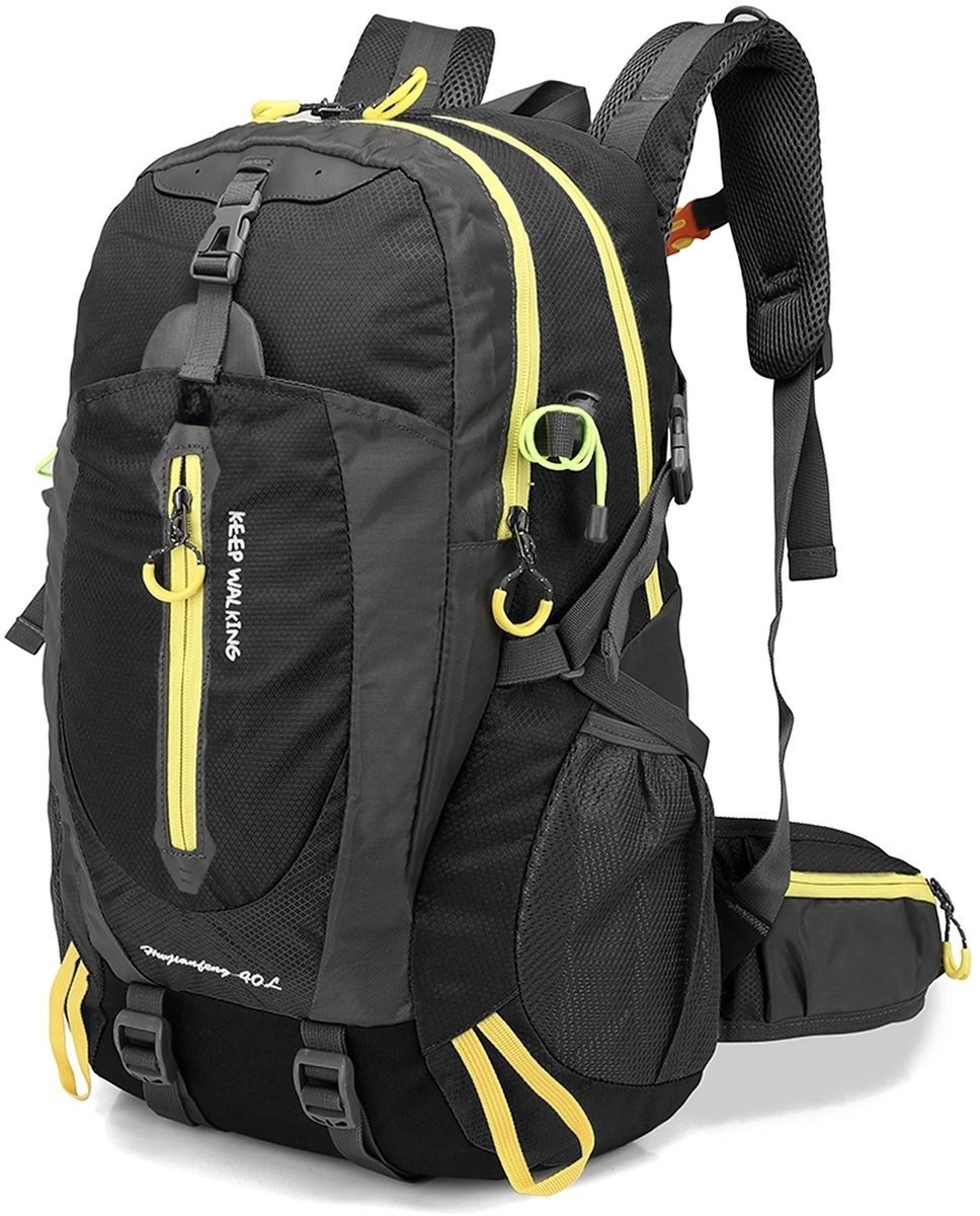 Backpack 40L - Hiking - Rugtas - Rugzak - Tas - Schooltas - Outdoor backpack - 40L - Zwart