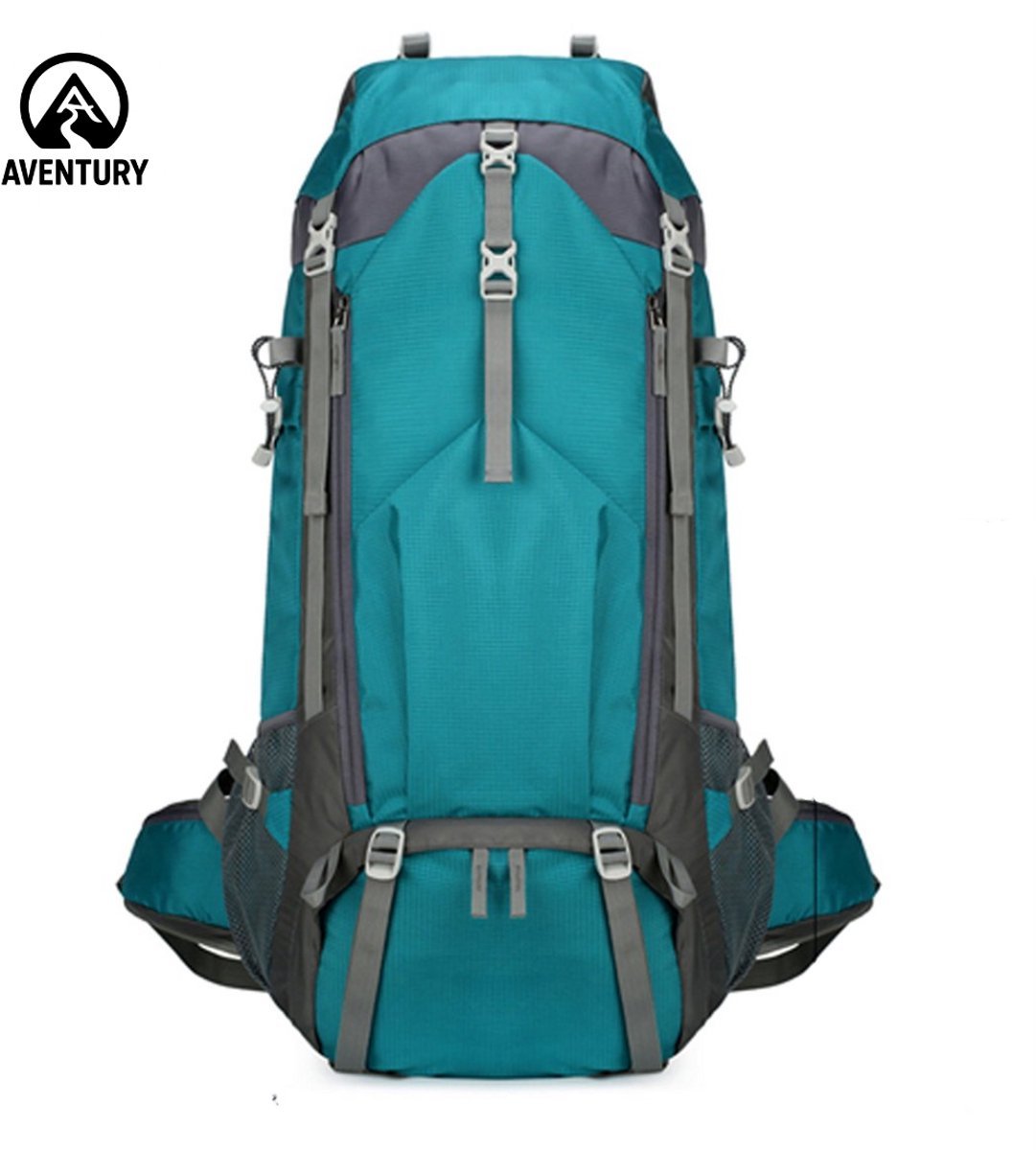 Backpacks - 70L - Backpack front loader - Drink systeem - Laptoptas - Tas - Rugtas - Rugzak - Campingtas - Outdoor - Blue Sky