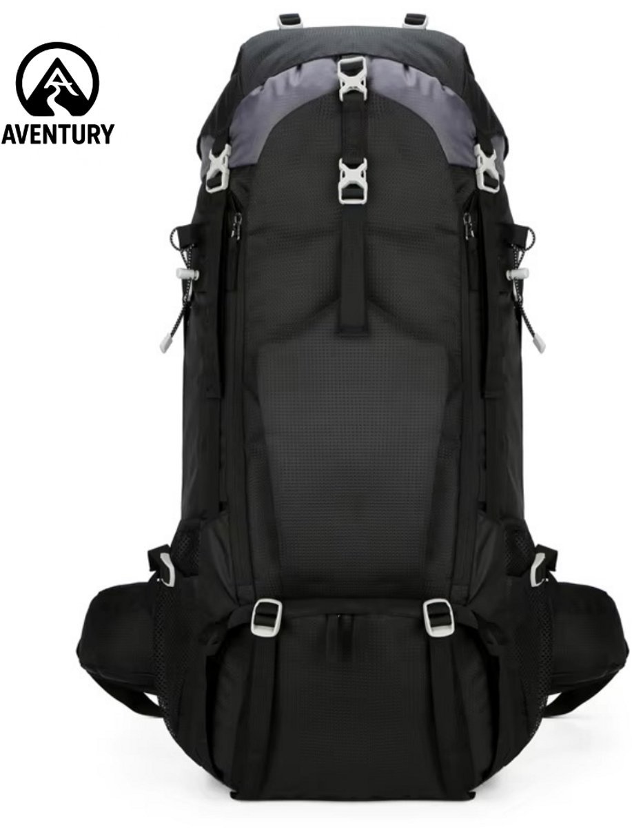 Backpacks- 70L - Backpack front loader - Regenhoes - Laptoptas - Tas - Rugtas - Rugzak - Campingtas - Outdoor - Marine blue