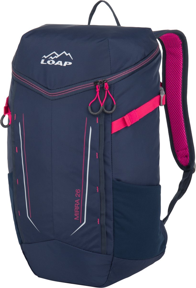 Duurzame outdoor rugzak mirra 26l - blauw/roze