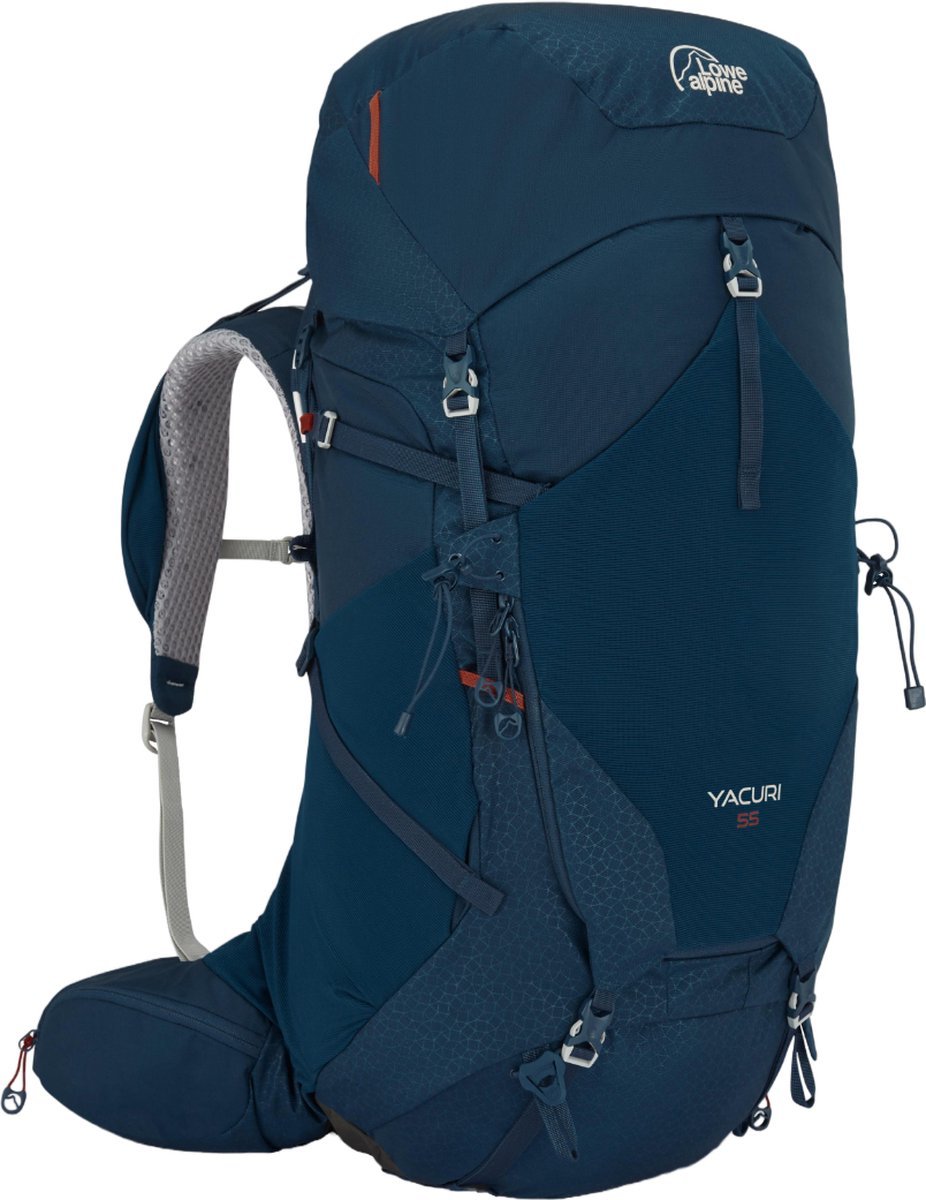 Lowe Alpine Yacuri 55 - Backpack - 55L - Verstelbaar draagsysteem - Regenhoes inbegrepen