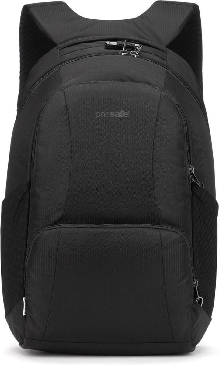 Pacsafe Metrosafe Backpack - 25 L - Rugzak - RFID-blokkerend - Anti-diefstal - Beveiligde Reistas - Geschikt voor 16-inch laptop - Zwart