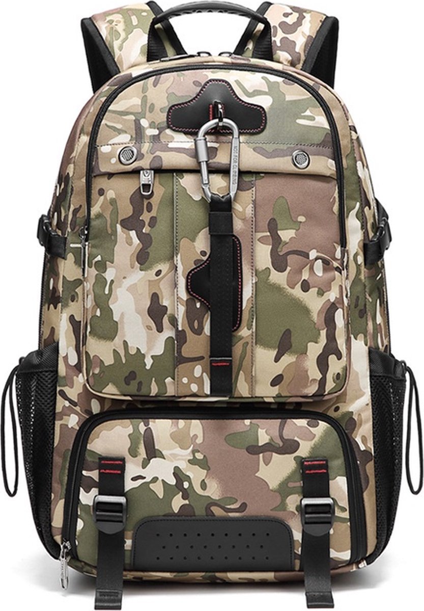 Backpacks - 80L - Backpack Organiser - Backpack regenhoes - Wandelrugzak - Laptop Backpack - Backpack Rugzak - Backpack Dames - Backpack Heren - Outdoor - Klimmen - Wandelen - Trekking - Camouflage