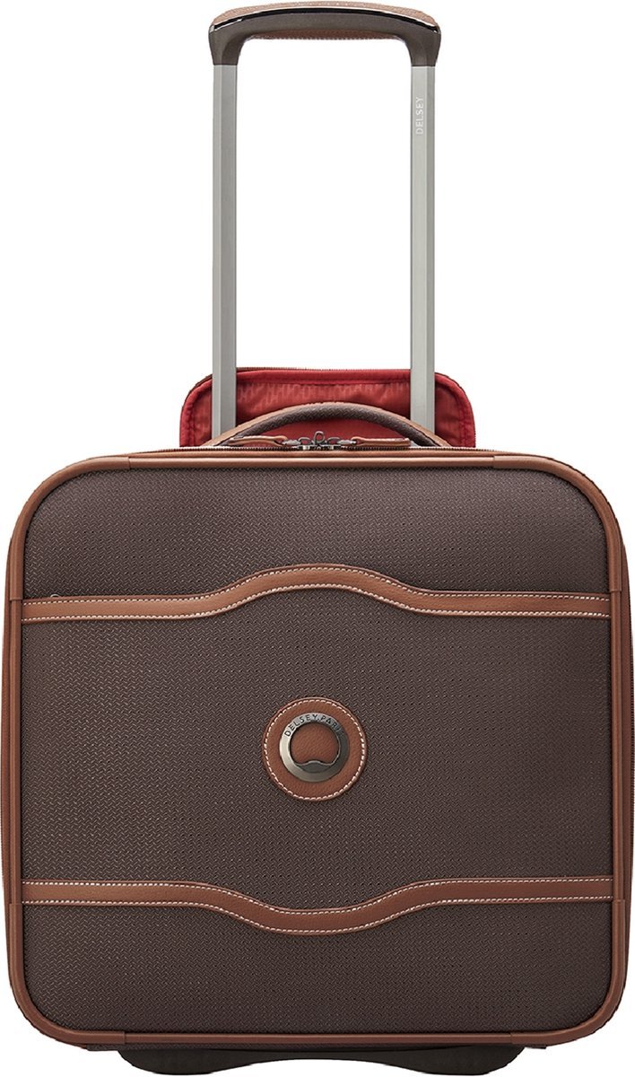 DELSEY PARIS Trolley Chatelet Air 2-Wheel Under-Seater Marron Bruine 42cm