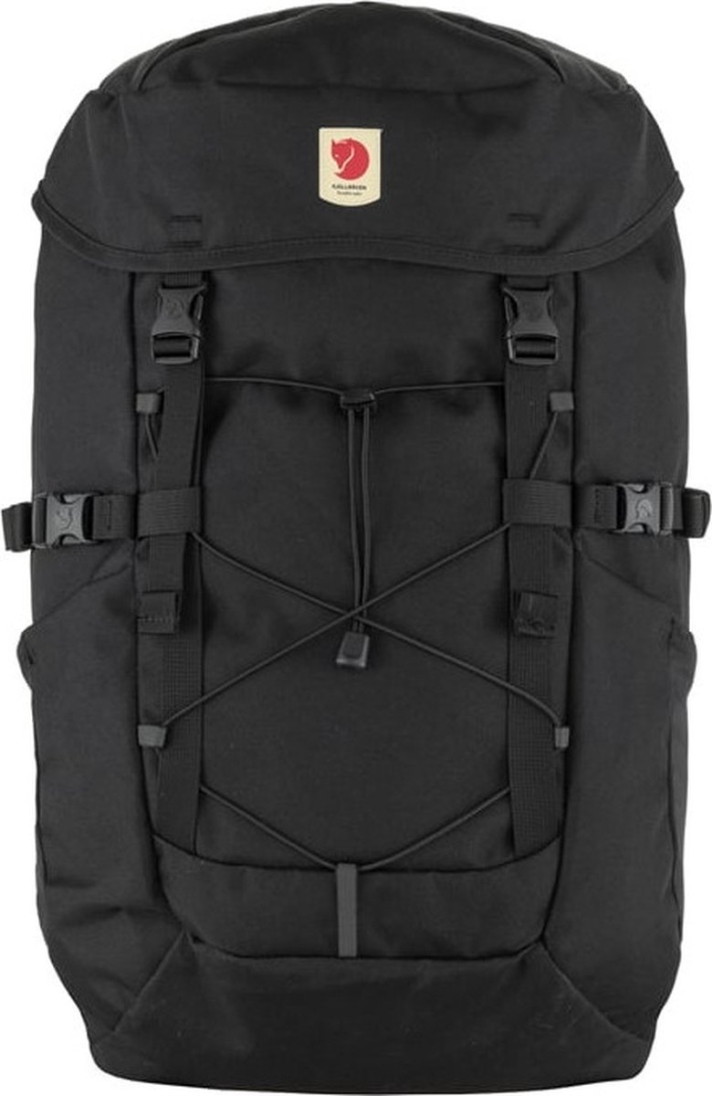 Fjällräven Vrije tijd rugzak Rugzak met laptopvak Skule Top 26 Backpack Black Zwart