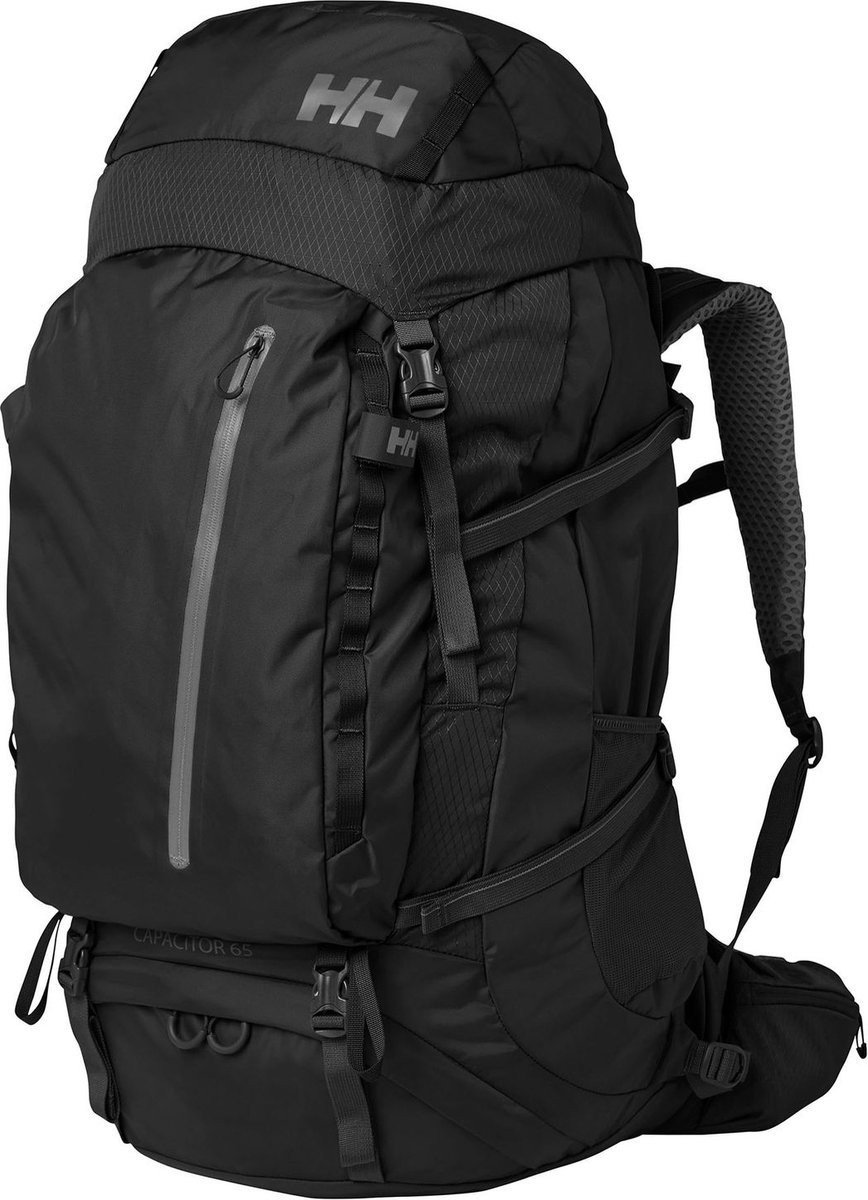 HELLY HANSEN Wandelrugzak Trekkingrugzak Capacitor Backpack Recco 65L Black Zwart
