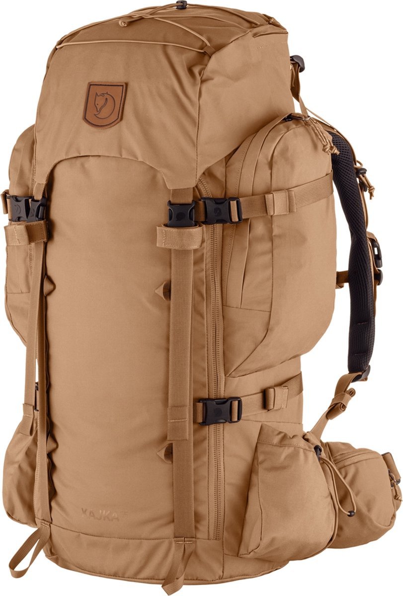 Fjällräven Trekkingrugzak Rugzak Singi Kajka 55 M / L Backpack Khaki Dust Lichtbruin