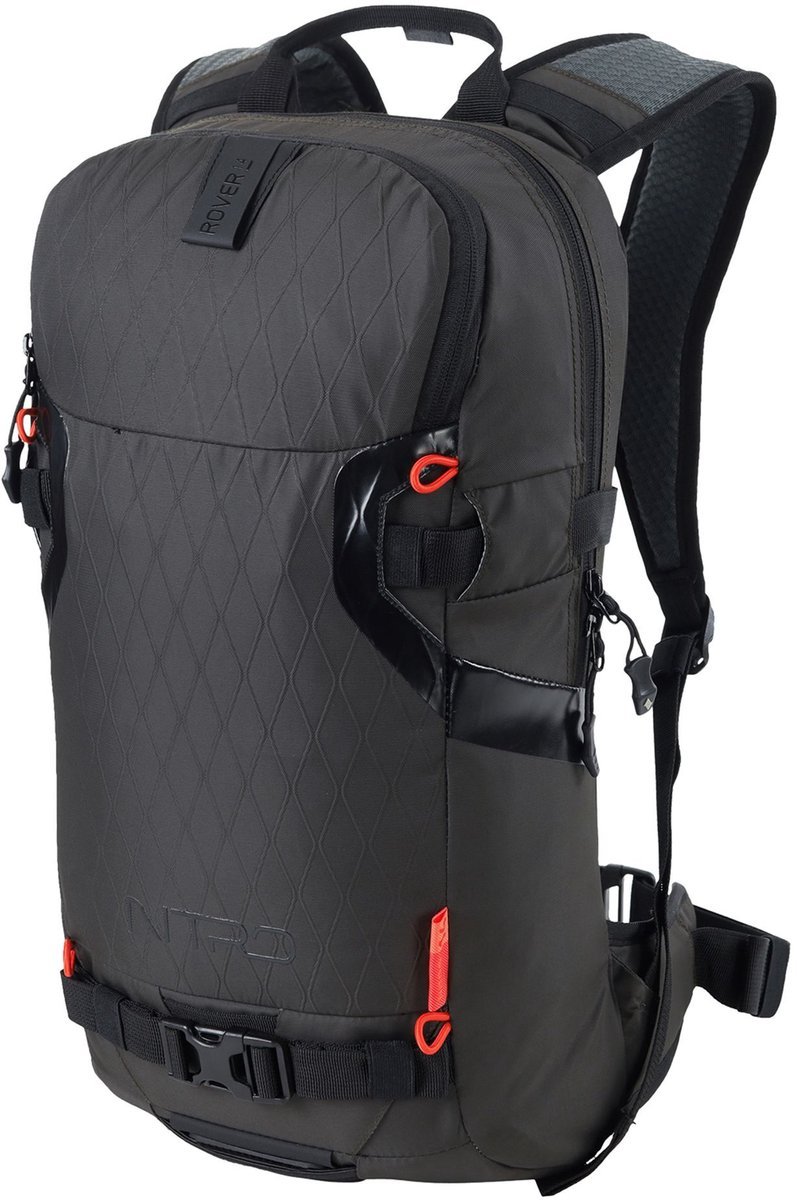 NITRO trekkingrugzak rugzak Rover 14 Backpack Raven donkergrijs
