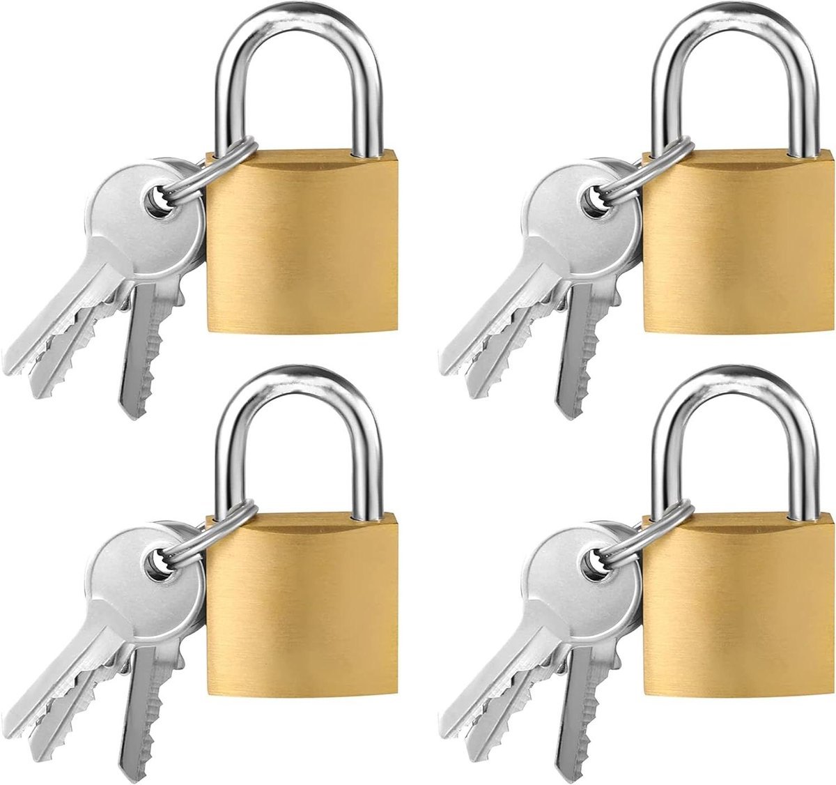 VirtuBuy- Sloten - Waterdicht - Hangslot - Rood - Veiligheid - Sleutel - Diverse Toepassingen - Zwart Model